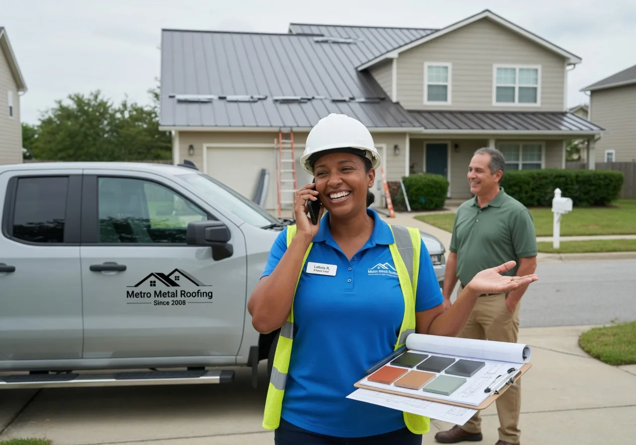 Storm Damage Metal Roof Repair in West Hickory, PA